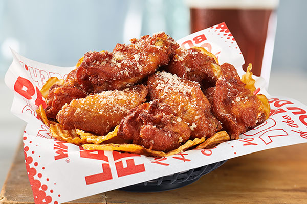 Garlic Parm Chicken Wings